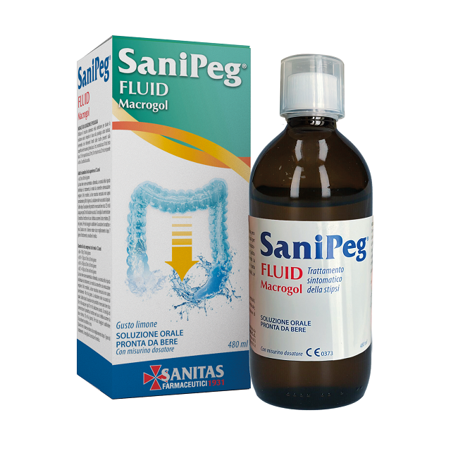 Sanitas Farmaceutici Sanipeg Fluid Macrogol 480 Ml