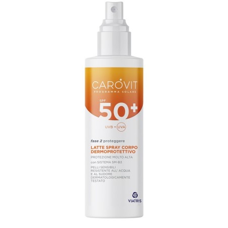 Meda Pharma Carovit Programma Solare Latte Corpo Spf50+ 200 Ml Meda Pharma Carovit Programma Solare Latte Corpo Spf50+ 200 Ml