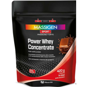 Marco Viti Massigen Sport Power Whey Concentrate Cioccolato 420 G