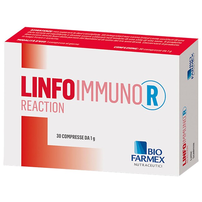 Biofarmex Linfoimmuno R Reaction 30 Compresse Biofarmex Linfoimmuno R Reaction 30 Compresse