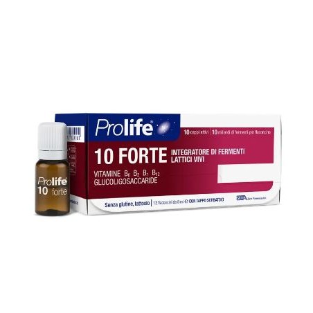 Zeta Farmaceutici Prolife 10 Forte 7 Flaconcini Da 8 Ml Zeta Farmaceutici Prolife 10 Forte 7 Flaconcini Da 8 Ml