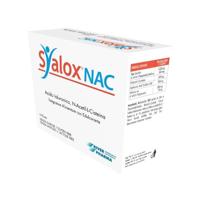 River Pharma Syalox Nac 14 Bustine Da 4 G River Pharma Syalox Nac 14 Bustine Da 4 G