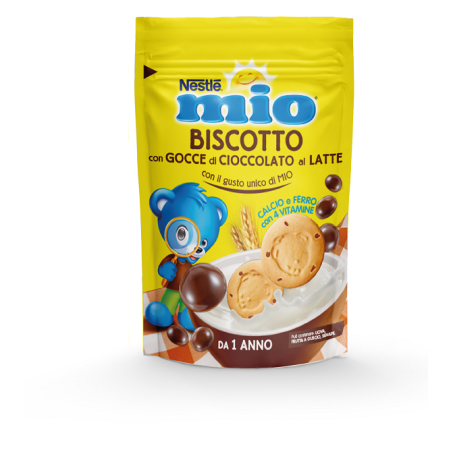 Nestlè Mio Biscotto Gocce Cioccolato Al Latte 150 G