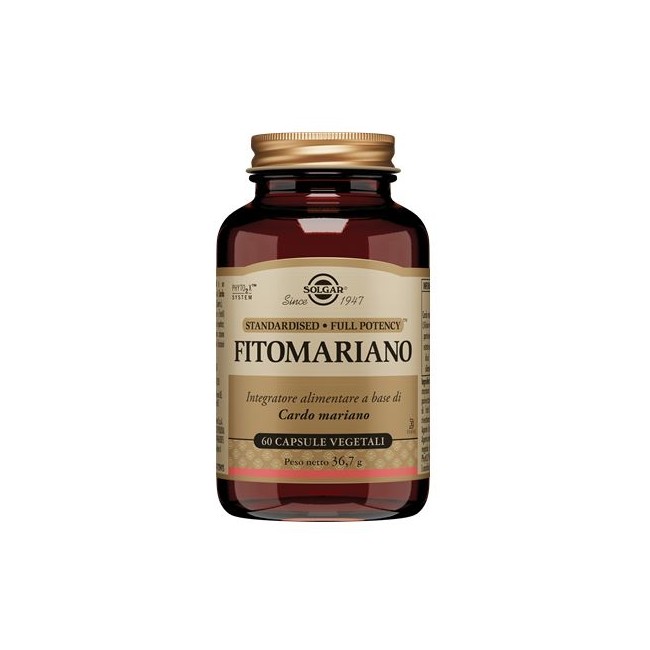 Solgar Fitomariano 60 Capsule Vegetali Solgar Fitomariano 60 Capsule Vegetali