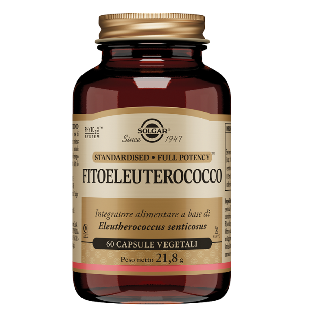 Solgar Fitoeleuterococco 60 Capsule Vegetali Solgar Fitoeleuterococco 60 Capsule Vegetali