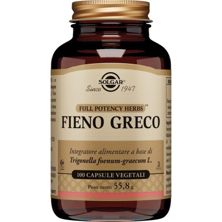 Solgar Fieno Greco 100 Capsule