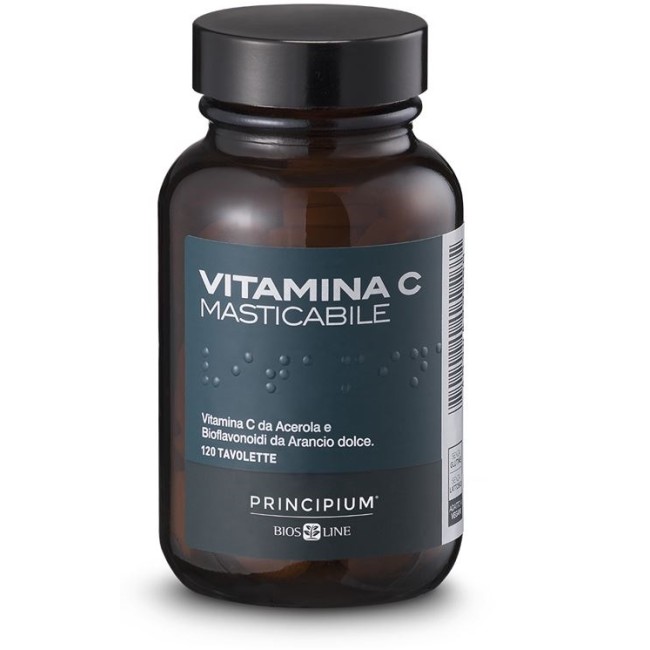 Bios Line Principium Vitamina C Masticabile 120 Tavolette Bios Line Principium Vitamina C Masticabile 120 Tavolette