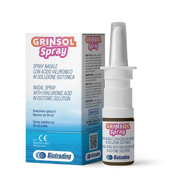 Biotrading Spray Nasale Grinsol 30 Ml Biotrading Spray Nasale Grinsol 30 Ml