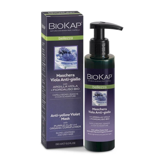 Bios Line Biokap Bellezza Maschera Viola Antigiallo 150 Ml Biosline Bios Line Biokap Bellezza Maschera Viola Antigiallo 150 Ml Biosline
