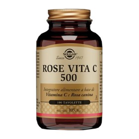 Solgar Rose Vita C 500 100 Tavolette