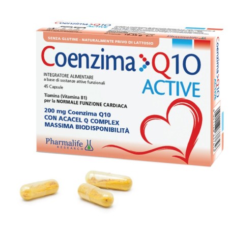 Pharmalife Research Coenzima Q10 Active 45 Capsule Pharmalife Research Coenzima Q10 Active 45 Capsule