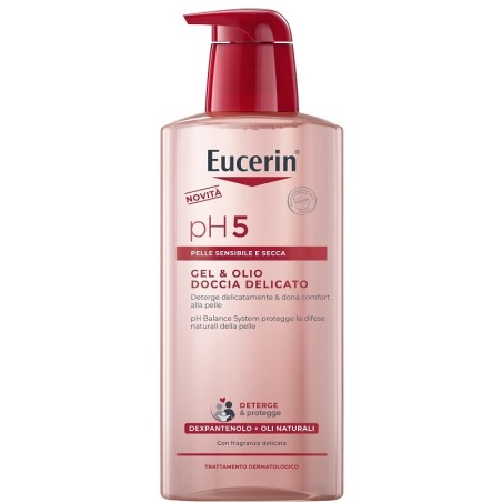 Beiersdorf Eucerin Gel & Olio Doccia Delicato 400 Ml