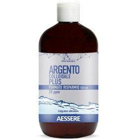 Aessere Argento Colloidale Plus 20ppm 500 Ml Formato Risparmio
