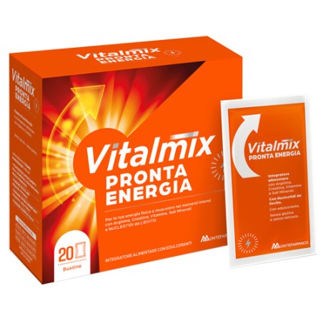 Montefarmaco Vitalmix Pronta Energia 20 Bustine Montefarmaco Vitalmix Pronta Energia 20 Bustine