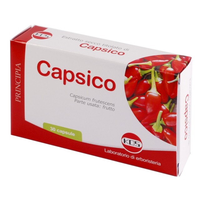 Kos Capsico Estratto Secco 30 Capsule Kos Capsico Estratto Secco 30 Capsule
