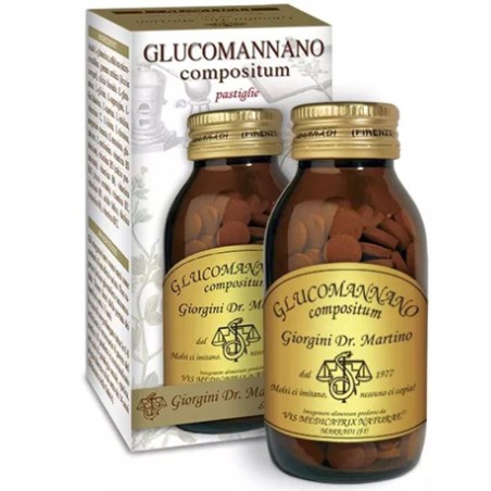 Dr. Giorgini Glucomannano Compositum 180 Pastiglie 90 G Dr. Giorgini Glucomannano Compositum 180 Pastiglie 90 G