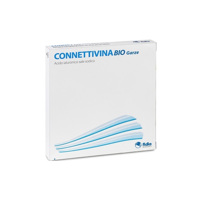 Connettivinabio garza 10x10 cm 10 pezzi Connettivinabio garza 10x10 cm 10 pezzi