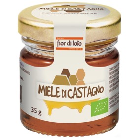 Fior Di Loto Mini Miele Di Castagno Bio 35 G