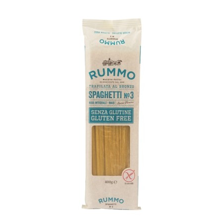 Rummo Spaghetti N3 Di Riso Integrale E Mais 400 G Rummo Spaghetti N3 Di Riso Integrale E Mais 400 G