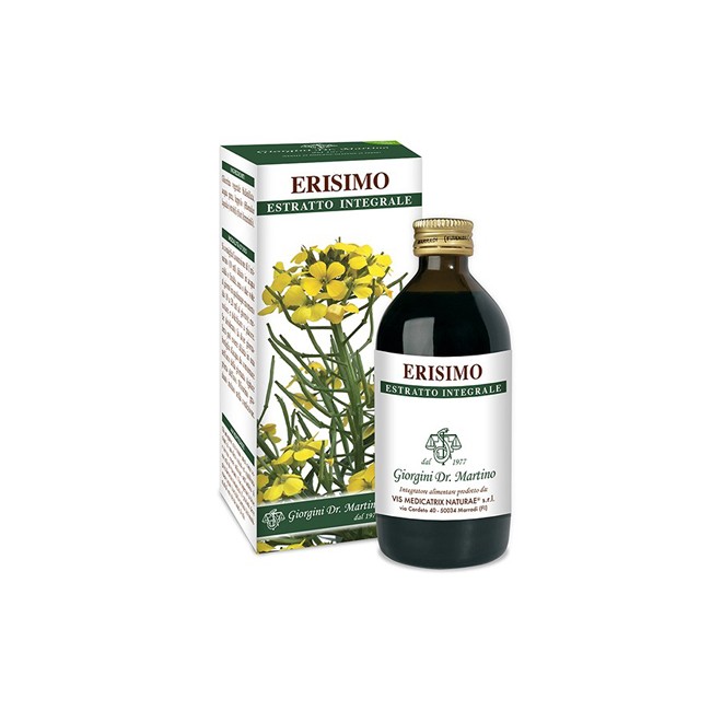 Dr. Giorgini Erisimo Estratto Integrale 200 Ml Dr. Giorgini Erisimo Estratto Integrale 200 Ml