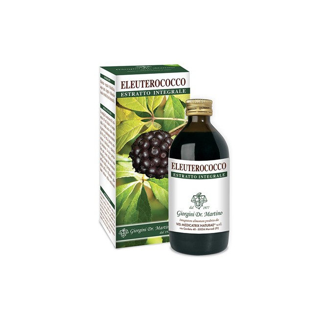 Dr. Giorgini Eleuterococco Estratto Integrale 200 Ml Dr. Giorgini Eleuterococco Estratto Integrale 200 Ml