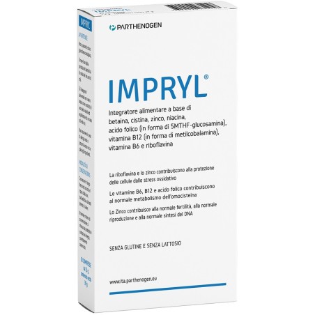 Parthenogen Europe Impryl 30 Compresse Parthenogen Europe Impryl 30 Compresse