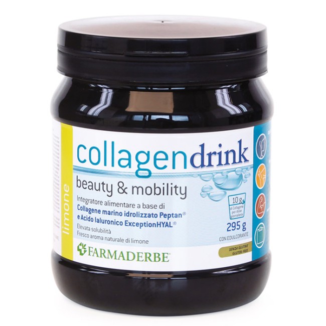 Farmaderbe Collagen Drink Limone 295 G Farmaderbe Collagen Drink Limone 295 G
