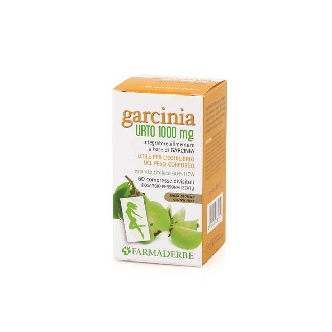Farmaderbe Garcinia Urto 1000mg 60 Compresse Farmaderbe Garcinia Urto 1000mg 60 Compresse