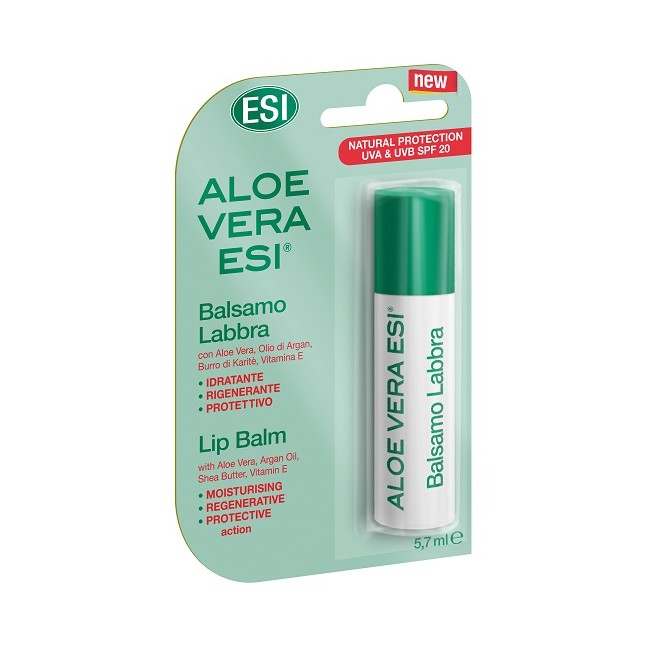 Esi Aloe Vera Stick Spf 20 Labbra