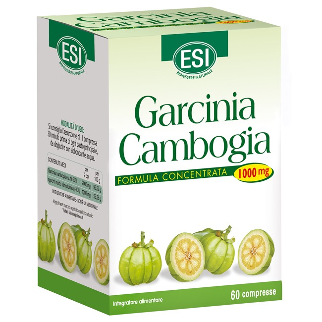 Esi Garcinia Cambogia 1000 Mg 60 Compresse Esi Garcinia Cambogia 1000 Mg 60 Compresse