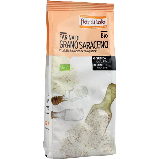 Fior Di Loto Farina Grano Saraceno Senza Glutine Bio 375 G