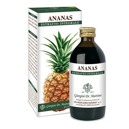 Dr. Giorgini Ananas Estratto Integrale 200 Ml Dr. Giorgini Ananas Estratto Integrale 200 Ml