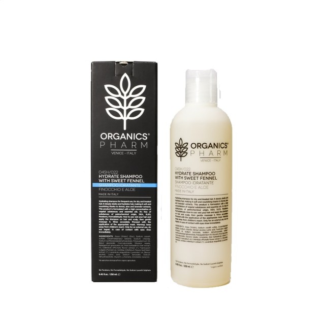 Sma Organics Pharm Hydrate Shampoo With Sweet Fennel 250 Ml Sma Organics Pharm Hydrate Shampoo With Sweet Fennel 250 Ml