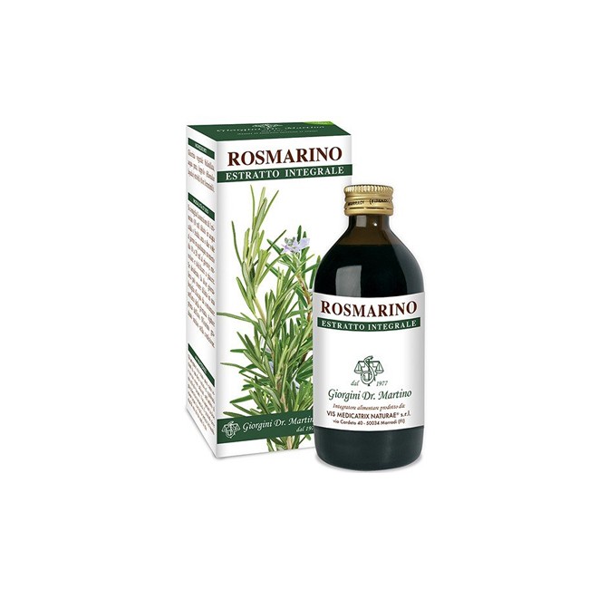 Dr. Giorgini Rosmarino Estratto Integrale 200 Ml Dr. Giorgini Rosmarino Estratto Integrale 200 Ml