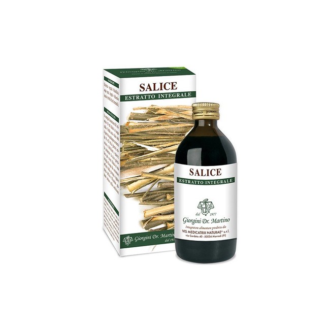 Dr. Giorgini Salice Estratto Integrale 200 Ml Dr. Giorgini Salice Estratto Integrale 200 Ml