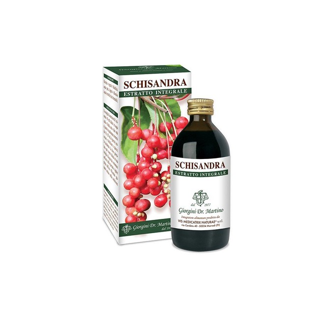 Dr. Giorgini Schisandra Estratto Integrale 200 Ml Dr. Giorgini Schisandra Estratto Integrale 200 Ml