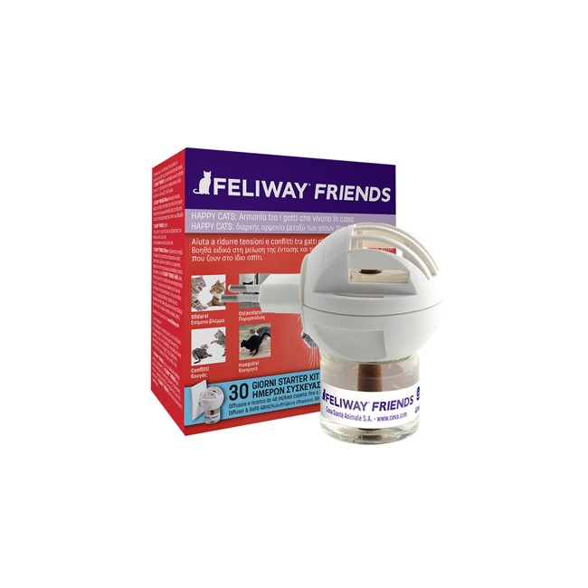 Ceva Salute Animale Feliway Friends Diffusore + Ricarica Da 48 Ml