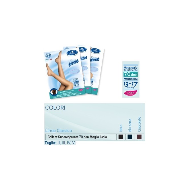 Desa Pharma Sauber Collant 70 Denari Super Coprente Maglia Liscia Cioccolato 3 Linea Classica Desa Pharma Sauber Collant 70 Denari Super Coprente Maglia Liscia Cioccolato 3 Linea Classica