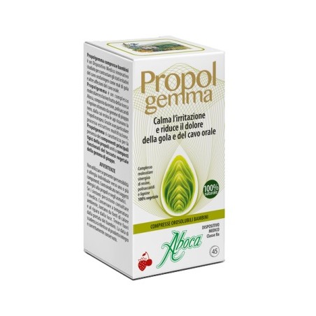 Aboca Propolgemma Bambini 45 Compresse Orosolubili 480 Mg Aboca Propolgemma Bambini 45 Compresse Orosolubili 480 Mg