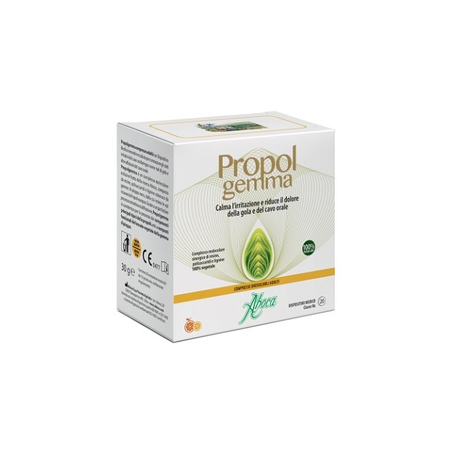 Aboca Propolgemma 20 Compresse Orosolubili Adulti 1,50 G
