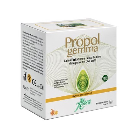Aboca Propolgemma 20 Compresse Orosolubili Adulti 1,50 G Aboca Propolgemma 20 Compresse Orosolubili Adulti 1,50 G