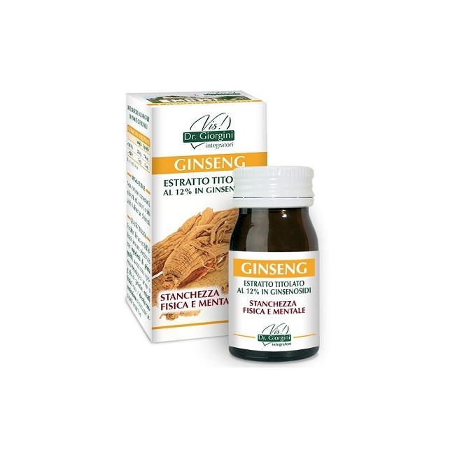 Dr. Giorgini Ginseng Estratto Titolato 60 Pastiglie Dr. Giorgini Ginseng Estratto Titolato 60 Pastiglie