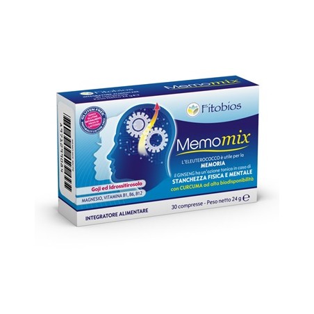 Fitobios Memo Mix 30 Compresse Fitobios Memo Mix 30 Compresse