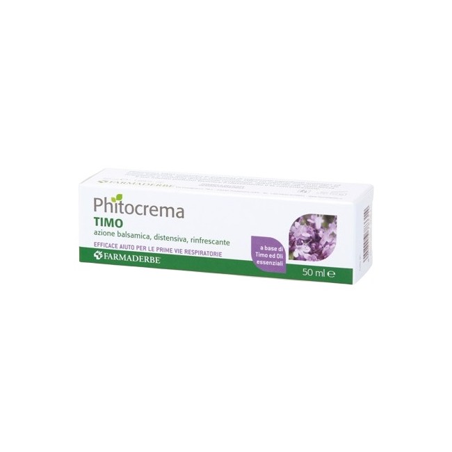 Farmaderbe Phitocrema Timo 50 Ml