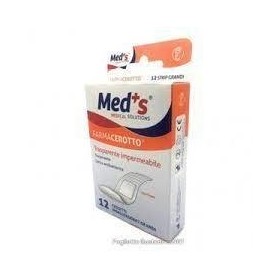 Farmac-zabban Cerotto Meds Strip Poliuretano Ipoallergenico Assortito Grande 12 Pezzi