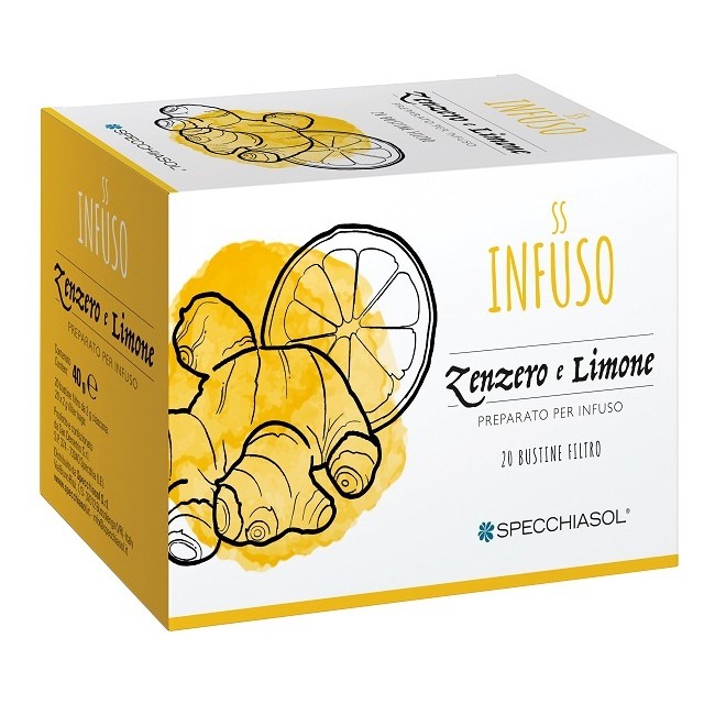 Specchiasol Infuso Tisana Zenzero + Limone 20 Filtri