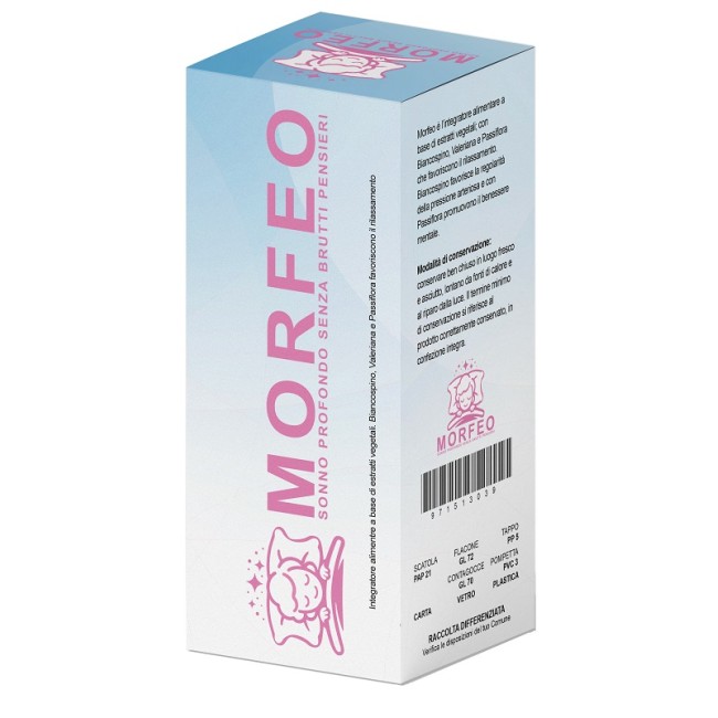 Vanda Omeopatici Morfeo Sonno Profondo Senza Brutti Pensieri 50 Ml