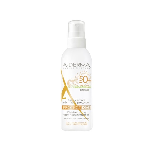 A-derma Aderma A-d Protect Kids Spray Bambino 50+ 200 Ml A-derma Aderma A-d Protect Kids Spray Bambino 50+ 200 Ml