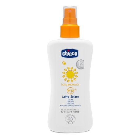 Chicco Latte Solare Spray Spf50 Chicco Latte Solare Spray Spf50