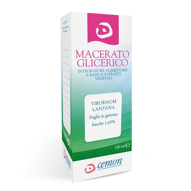Cemon Viburnum Lantana Gemme Macerato Glicerico 100 Ml Cemon Viburnum Lantana Gemme Macerato Glicerico 100 Ml